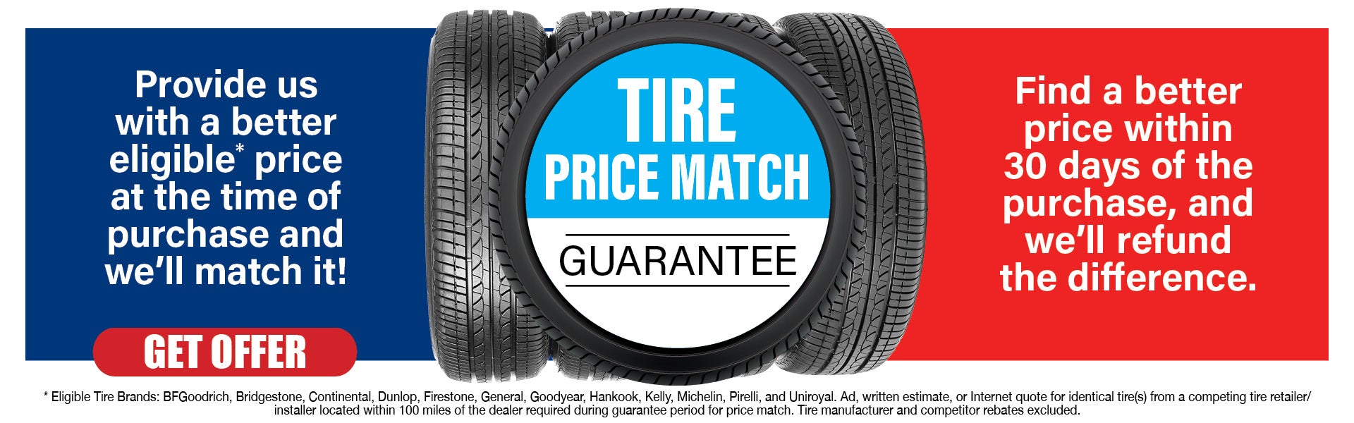 Tire Price Match Guarantee